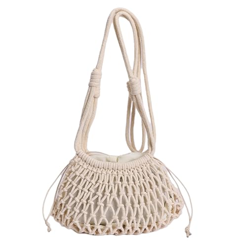 Sac en filet de macramé léger pour soulager vos épaules en été