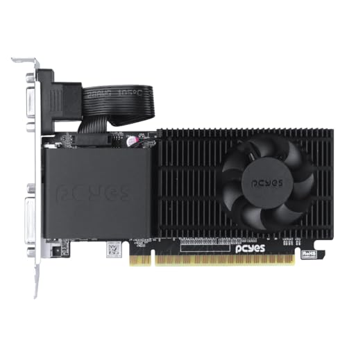 GPU NVIDIA GEFORCE GT 610 2GB DDR3 64 BIT PROJETO EDGE LOW PROFILE SINGLE FAN - PPE610DR3LPBR