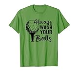 Photo Gallery uomo lavare sempre le palle divertente golf maglietta Photo Gallery uomo lavare sempre le palle divertente golf maglietta