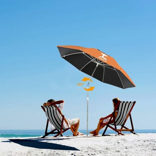 Aoske ORANGE Beach Umbrella 6.5Ft Portable thumb #8
