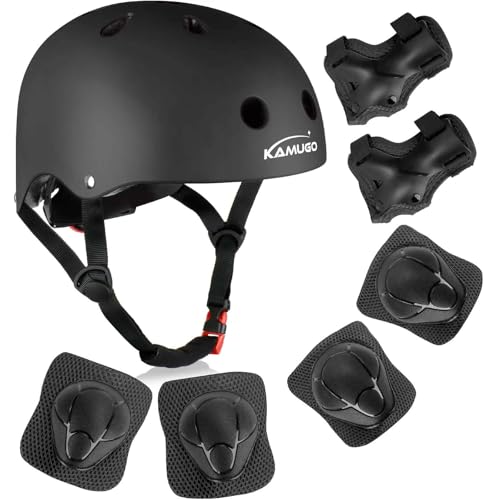 KAMUGO Enfants Casque de vélo pour Les âges 2-8 garçons avec Filles équipement de Protection de...