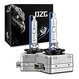 DZG D3S HID Headlight Bulbs, 8000K Cool White Bright 35W High Low Beam Xenon Replacement Bulb, Pack