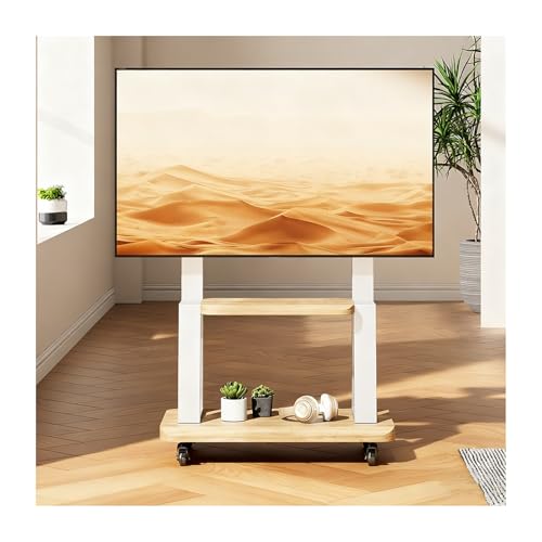 Soporte móvil universal para TV de piso 32-80in miniatura 1