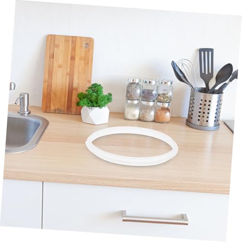 2 piezas de juntas de silicona para olla a presión, resistentes a altas temperaturas, piezas de repuesto para prevención de fugas y mejor rendimiento en la cocina miniatura 5