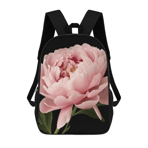Sac à dos pivoine pour voyage et trajets quotidiens