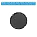 PATIKIL 24mm Plastic Book Binding Discs, 33 Pack Discbound Expansion Discs Round Binder Rings for DIY Notebook Planner, Black