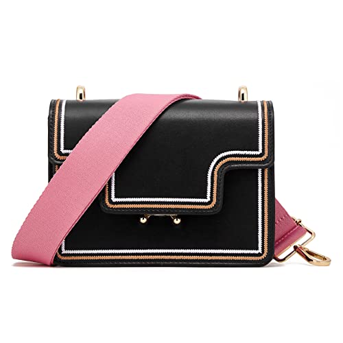 Image of ZOOEASS Wide Shoulder Strap (Solid),Adjustable Replacement Belt Crossbody Canvas Bag Handbag
