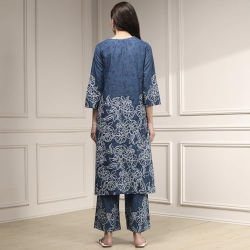 Image of BIBA Womens Kurta, Bottom, Dupatta