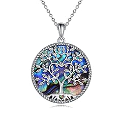 F-Abalone Tree of Life Necklace