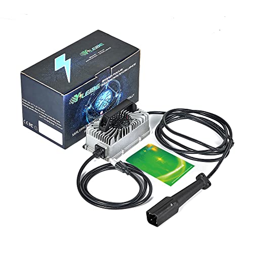 Yileide E800W Seris 48V15A Golf Cart Battery Charger With 3-Pin Leaf Plug For 48V Yamaha Drive/G29 Golf Carts #TOP3