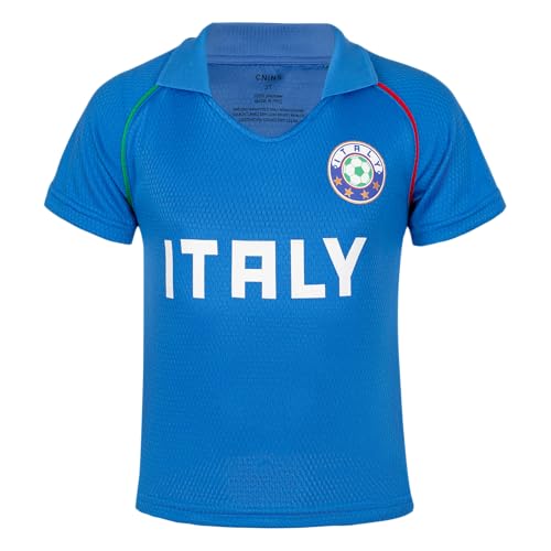 Image of Cnins Kids Soccer Jersey Kit for Boys & Girls- Breathable & Quick-Dry - Youth Soccer Football Training Gifts (2T-14Y)