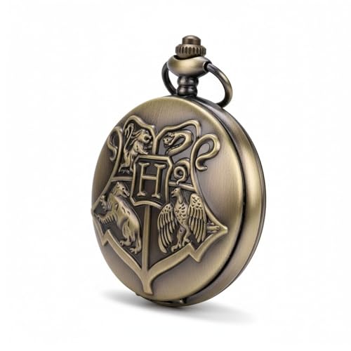 Image of Vintage Quartz Pocket Keychain for Men & Women - Classic Retro Antique Style Anime Marvel Super Hero Timepiece, Decorative Accessory for Bags and Backpacks.