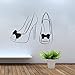 Tacchi Alti Decalcomanie della Parete Moda Moda Scarpe Adesivi murali in Vinile Negozio di Scarpe Decorazione della Finestra casa Camera da Letto Decorazione Design murale 74X57 cm