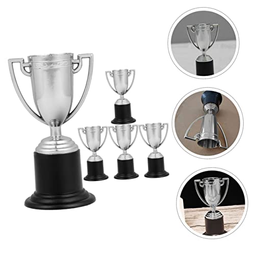 NUOBESTY 5 Peças Troféu Troféu De Plástico Copos E Troféus Troféu Prêmio Espólio Delicado Estudante