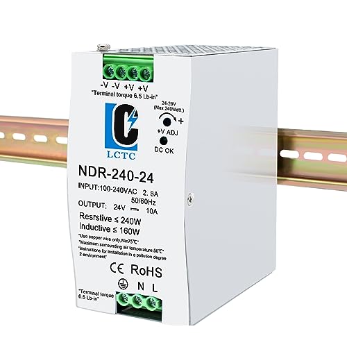 Alimentation 24 V 10 A pour stabiliser la tension des imprimantes 3D et routeurs 240W