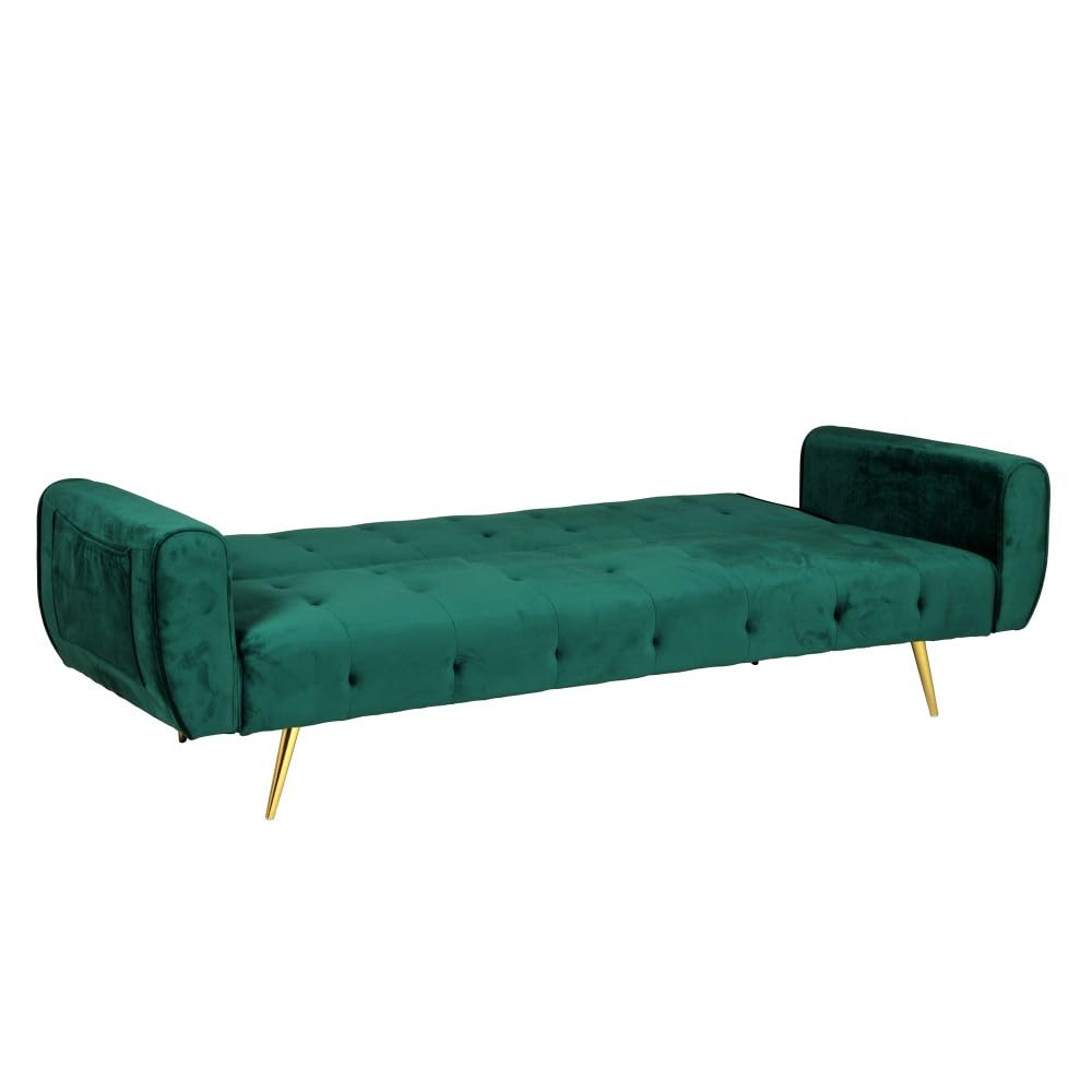WEBER INDUSTRIES Canapé Convertible 3 Places Odin/Vert