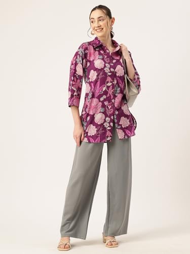 Image of feranoid Versatile Collared Shirt for Women - Elegant & Casual (S-3XL)