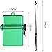 Outus 3 Pieces Waterproof Case ID Card Holder with Floating Sports Case Locker with Hanging Ring and Rope(Green, Yellow, Purple,4.72 x 2.95 x 1.57 in,Classic)