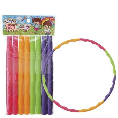 カラフル フラフープ 分割可能 Amazon | なかよしフラフープ12個セット 幼稚園などでも使える低単価