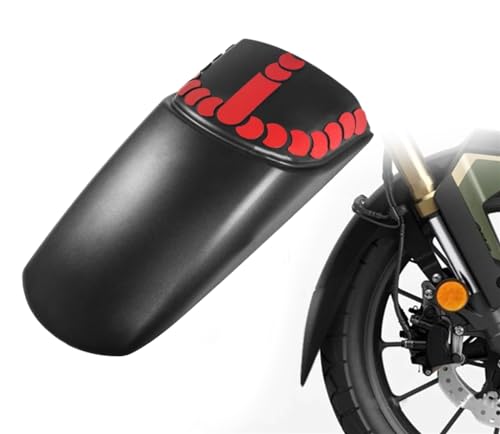 Extension de garde-boue avant moto CB500X 2022-2023 bavette protection noire