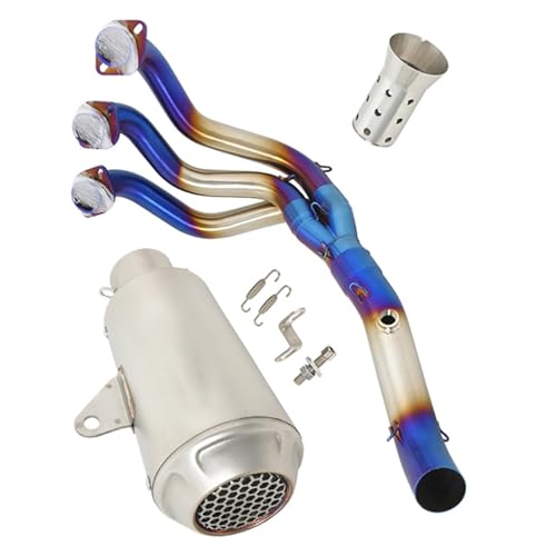 Silenciador y tubo de escape Yamaha FJ09 en acero inoxidable de alta resistencia