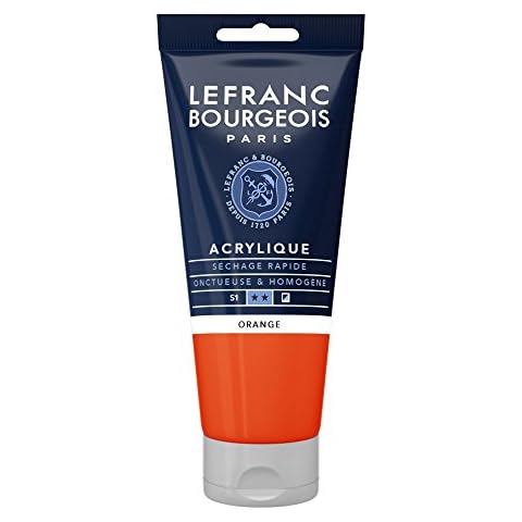 Peinture Acrylique Lefranc Bourgeois Orange Cover
