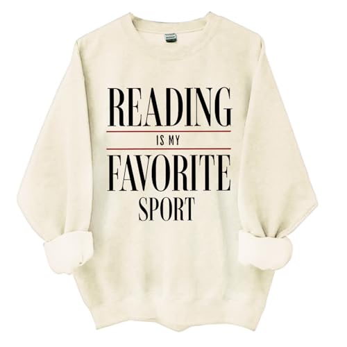 Reading Is My Favorite Sport Sweatshirt, Reading Is My Favorite Sport Shirt, Unisex Funny Sweatshirt