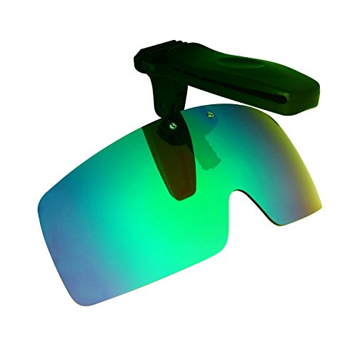 Lunettes de soleil clip vert polarisé pour éliminer les reflets sur l'eau
