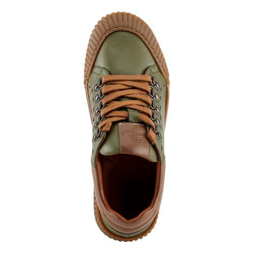 Spring Step Women's LAZARLO Sneakers with Soft Leather, Chunky Sole, and Removable Insoles4