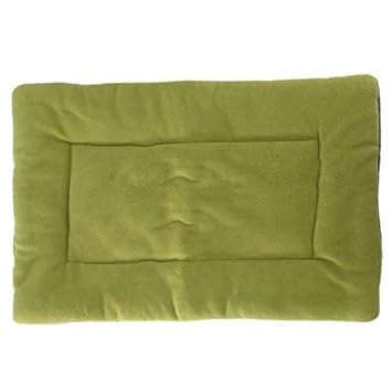 GlobalNiche? Green, XL: Carpet Cushion Bed Bedding Fabric Velvet Dog Cat Pet Kennel Dog Bed