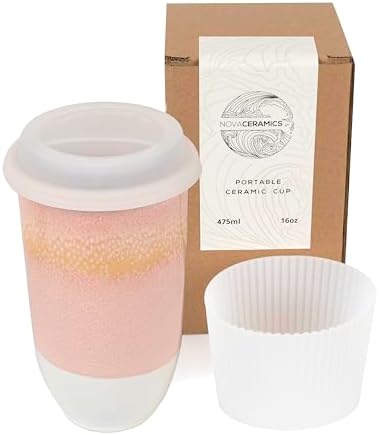 NOVA Ceramics Travel Mug – Best Artistic Ceramic Travel Mug for Gifting