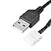uxcell LED Strip Light Connector 2 Pin 8mm Solderless Connector to USB Cable 150mm Length Black 5Pcs