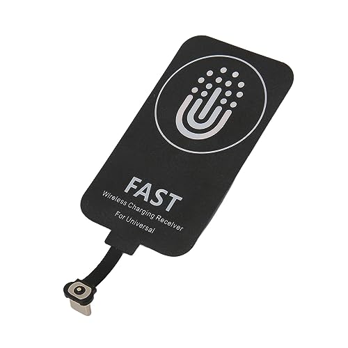 QC-Empfänger USB C, Dünner Kabelloser Ladeempfänger, Typ C Magnetischer Saug-Dual-Purpose-Wireless-Ladeempfänger, Kabelloser Ladepatch, Magnetischer Rückenpatch