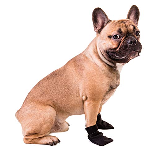 Non-Stop dogwear SOLID BOOTIES 4er | 131 | fester Pfotenschutz, Größe:L