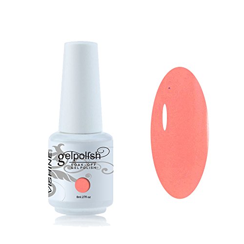 Vishine C01 Esmalte en gel semipermanente de uñas, 8 ml, UV, LED, 298 colores, para manicura