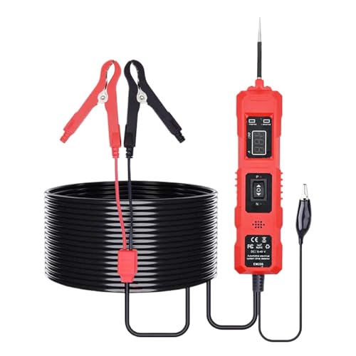 Probador de fusibles para coche y herramientas de eléctrico con lámpara de prueba de 36V