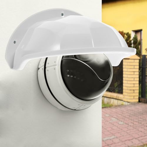Caja protectora para cámara exterior de ABS blanco resistente a rayaduras sólida 4