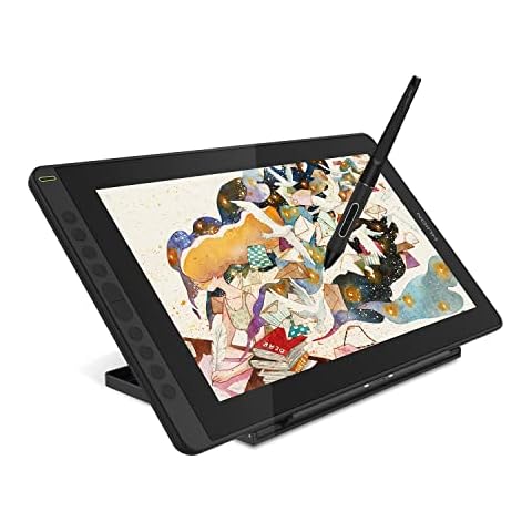 HUION Kamvas 16 2021 Tableta Gráfica con Pantalla Cover