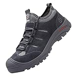 La Puntera De La Bota Protege Tu Pie De Fuertes CaíDas. Protege Sus Pies De Fuertes CaíDas Y No Solo Es Resistente A Pinchazos Y Golpes, Sino Que TambiéN Es MáS Liviano Y CóModo Que Los Dedos De Acero. Parte Superior De Malla Transpirable.