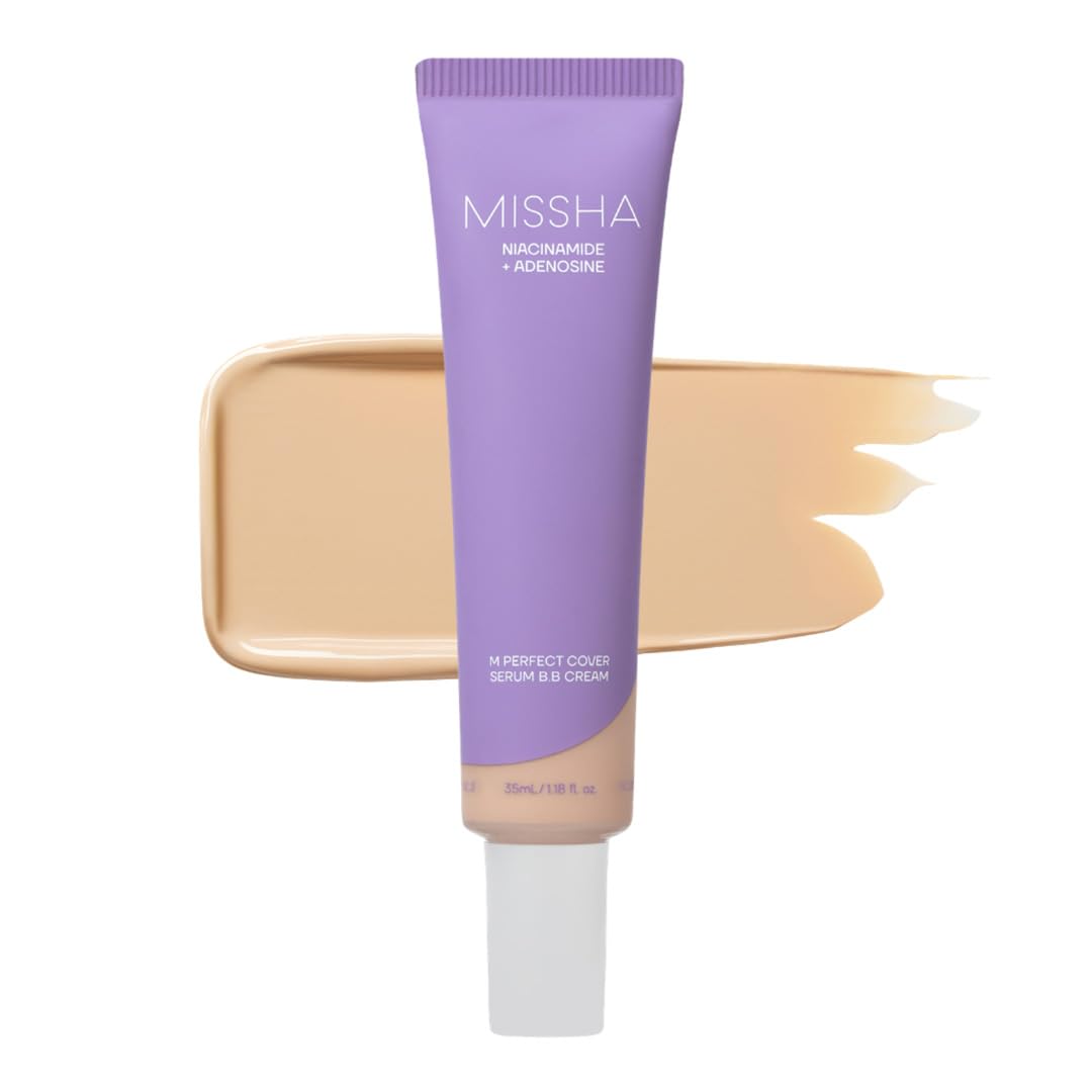 MISSHA M Perfect Cover Siero BB Cream n. 23 naturale beige-chiaro/medio con sottotono freddo/neutro, BB Cream by Cardi B Pick, tinta per la pelle, crema idratante colorata, fondotinta per la cura