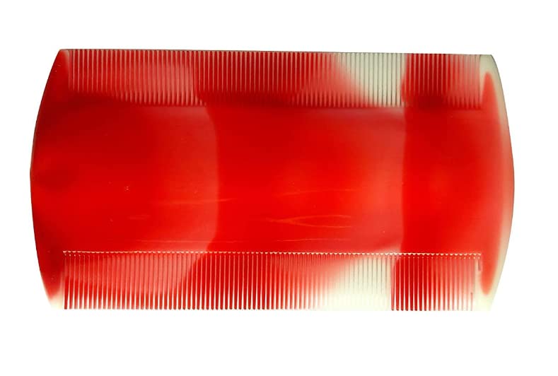 SBWC Stylish Slim Lice Narrow Comb Fine Tooth Dust Lice Clean Remove Plastic Lice Hair Combs (pack of 2)