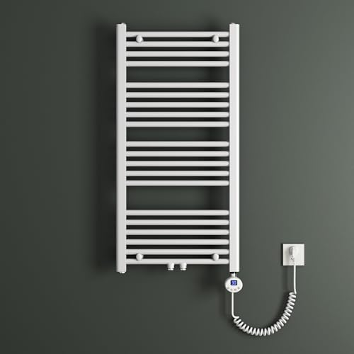 Mai & Mai Badheizkörper Handtuchheizkörper Badheizung Heizkörper bad 50x100 cm Weiß, Handtuchwärmerâ€¦ – Miniatur