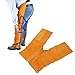 Chainsaw Apron Chaps, Welding Safety Chaps Leather Apron Adjustment Split Leg Fire Wear Resistant Protective Apparel With Adjustable Belt