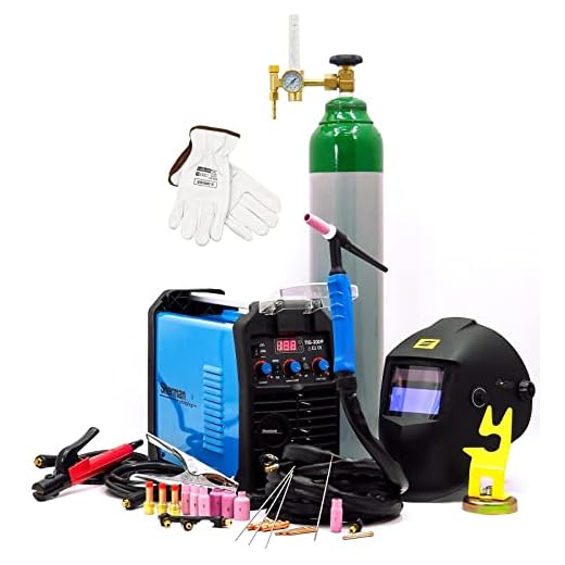 Juego #2 Sherman™ TIG 202P Pulse WIG - Soldador CC Puls 200 Amp Inverter MMA IGBT