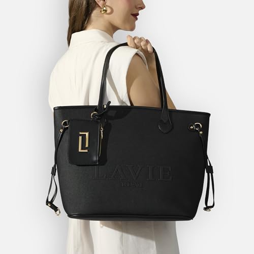 Image of Lavie Luxe Women's Elise Pro Laptop Tote Handbag | Fits Upto 15 Inch Laptop | Laptop Bag for Work | Ladies Purse | Stylish Shoulder Bag | Gift For Women