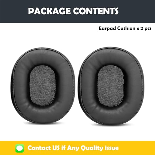 Repuesto de Almohadillas para Audífonos Taotronics TT-BH036 SoundSurge 36 con Cuero Más Suave y Espuma Cómoda miniatura 6