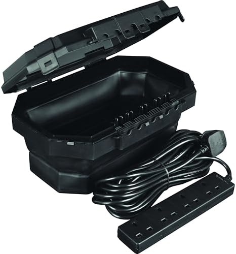 Masterplug Collapsible Electrical Connection Box, Cable Enclosure...