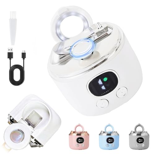 OKUYOSHI�y���@�\�݌v�z�d���ܐ؂�܂₷�� �d��2in1 �g�勾�ELED���C�g�t�� 3�i�K�X�s�[�h �É� Type-C�[�d �ܔ�юU��h�~�u���V�t�� ���S�݌v �q���p?����ҁE�Ō�t�Ή��݌v�i�u���[�j