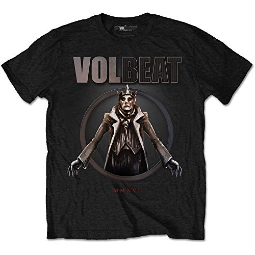 Image of Volbeat King of The Beast Official Tee T-Shirt Mens Unisex (Medium) Black