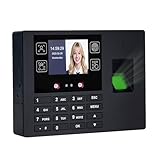 Rabitpos Employee Time Clocks for Small Business, Versatile 4 in 1 Time Machine (Face + Fingerprint + Palm Print + PIN), Clock in & Out Attendance Machine Punch Clock